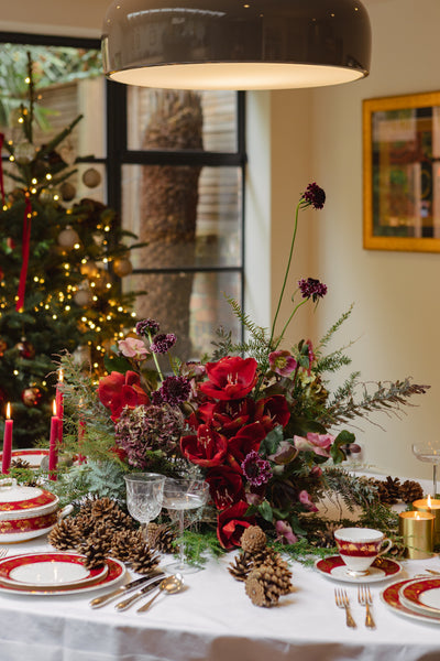 Christmas Table Arrangement