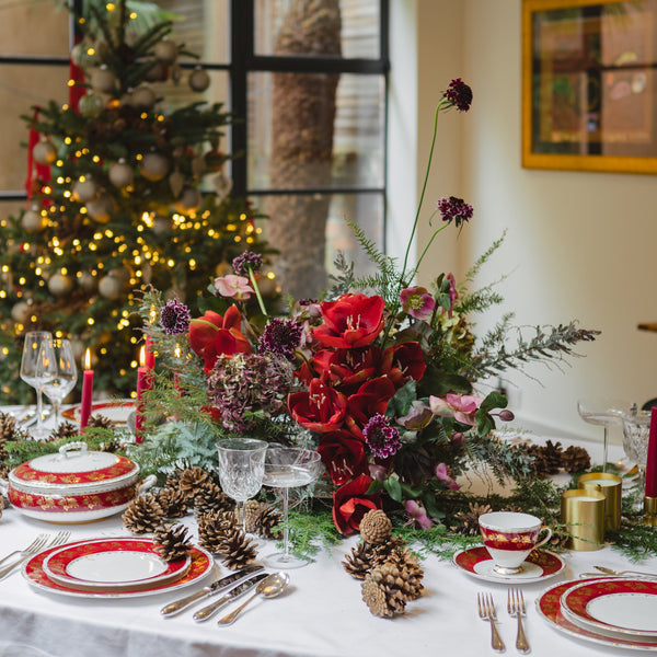 Christmas Table Arrangement