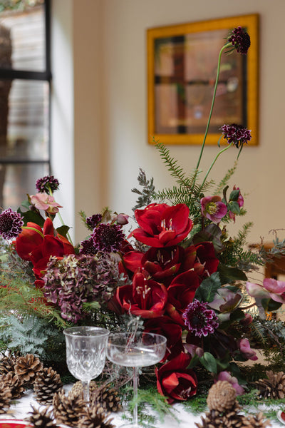 Christmas Table Arrangement