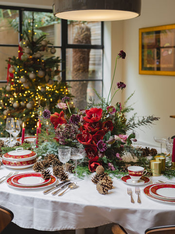 Christmas Table Arrangement